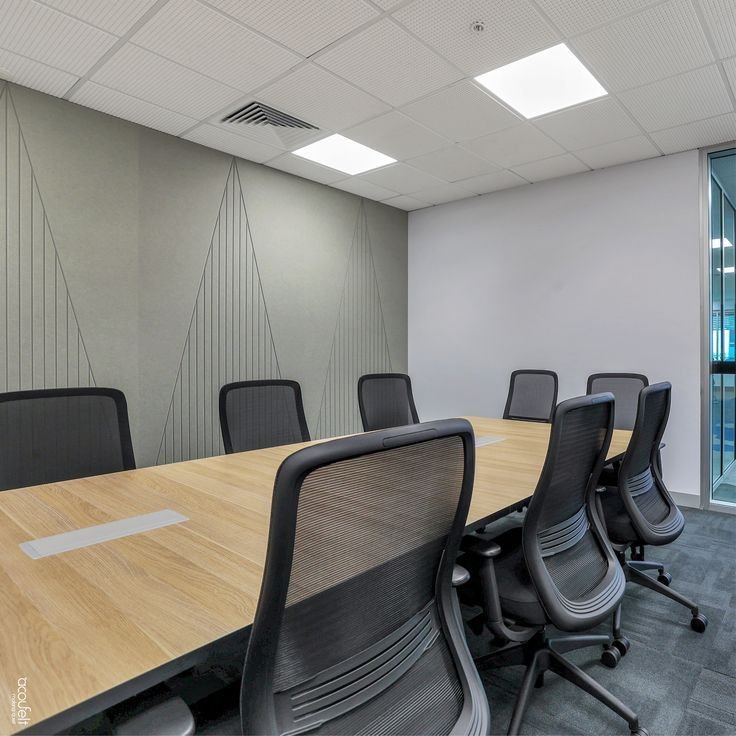  Wall Panel Ruang Meeting Panel Kombinasi Soft Panel