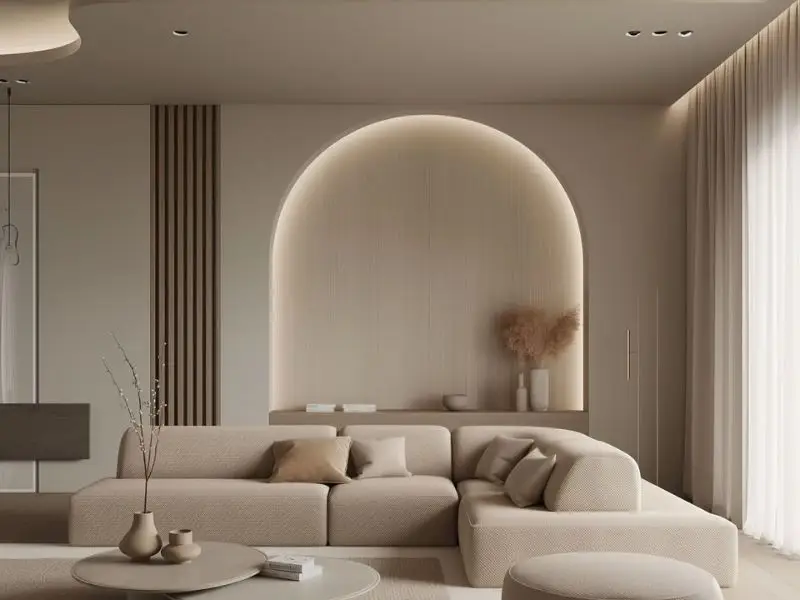 4 ide Model Wall Panel Ruang Tamu Mewah