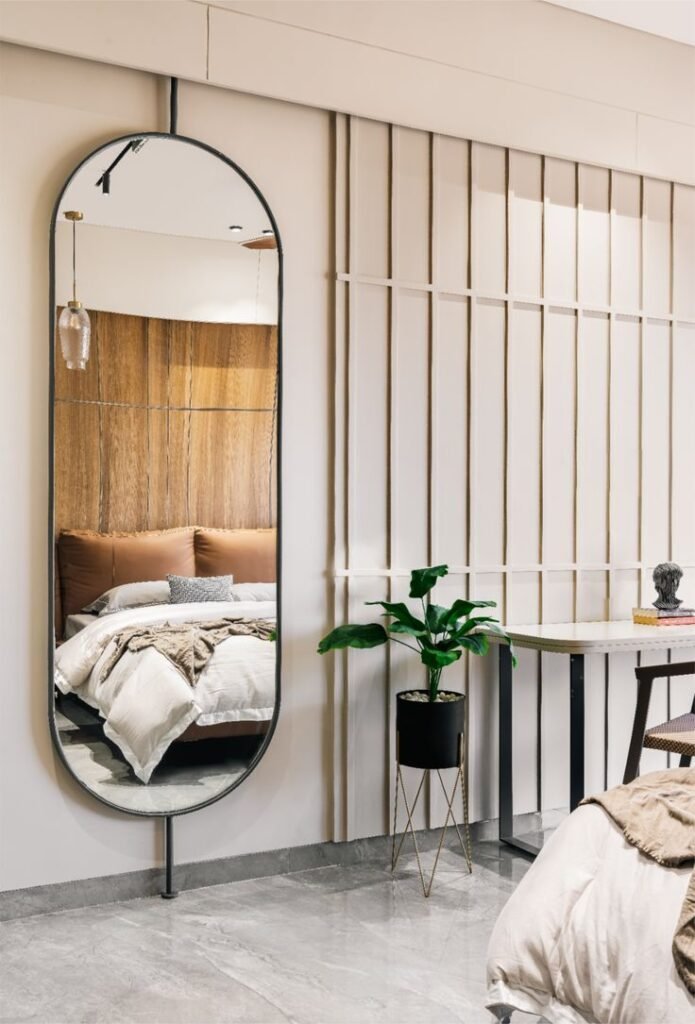 Model Wall Panel Panel Cermin Minimalis