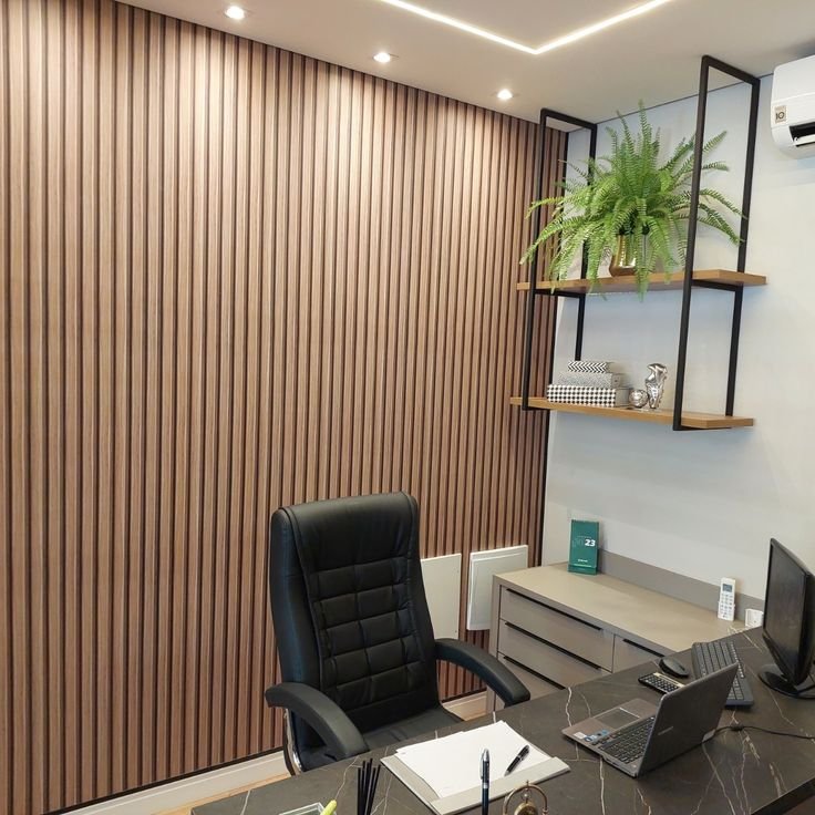 4 Ide Model Wall Panel Ruang Kantor Modern