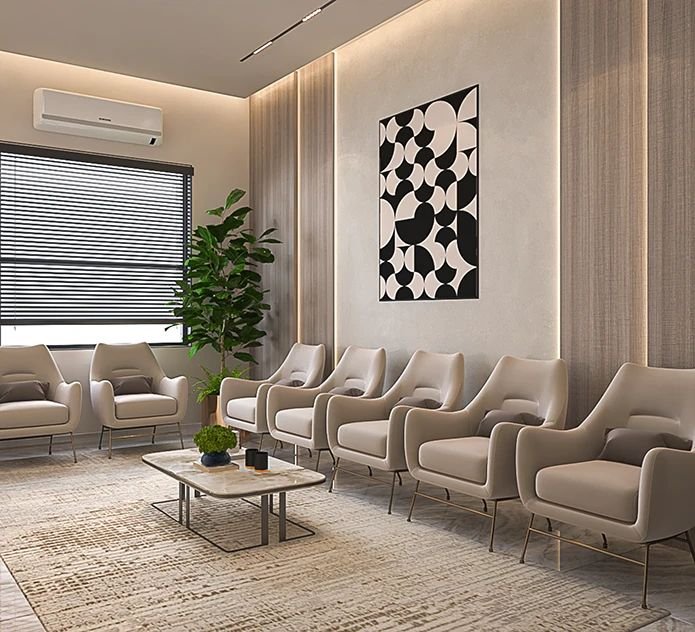 Model Ruang Tunggu Elegan