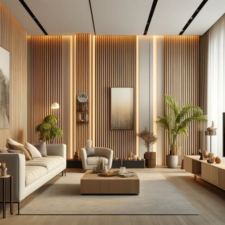 Desain Wall Panel Ruang Kantor Akustik Fungsional