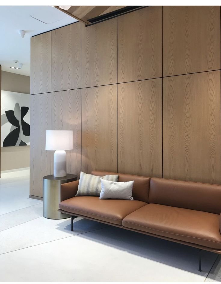 Wall Panel Tekstur Kayu Halus