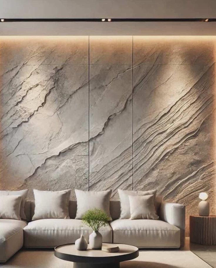 Wall Panel Batu Alam Tipis