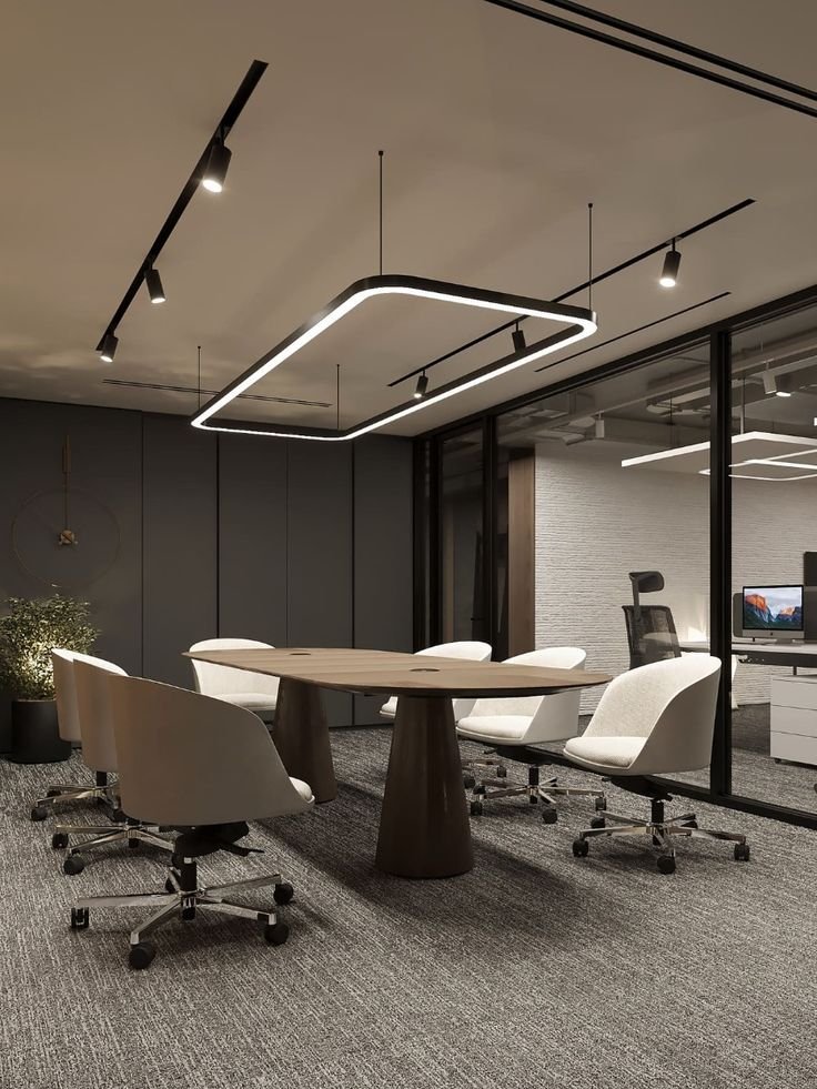 Wall Panel Ruang Metting Modern