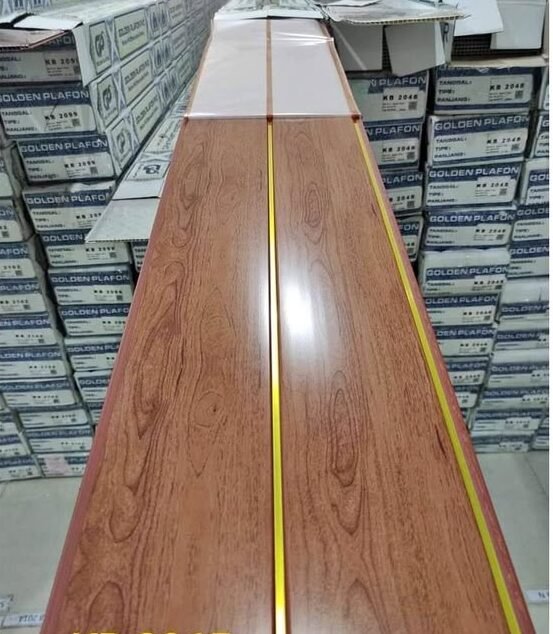 PVC MOTIF KAYU GLOSSY MEDAN