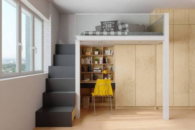 Mezzanine Kamar Ukuran 3x3