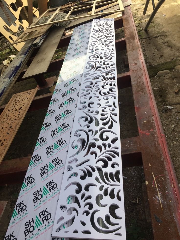 PVC MOTIF DAUN DI MEDAN
